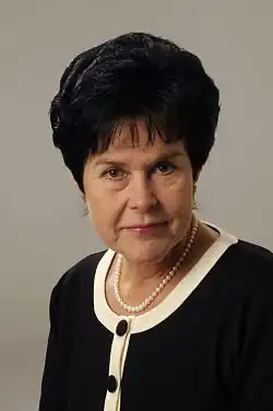 Рита Строде в 2010 году как депутат Саэймы