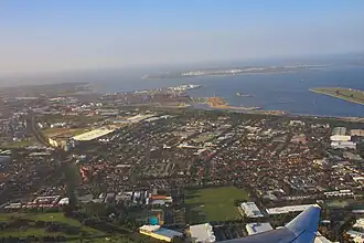 Вид на Ботани с высоты птичьего полёта