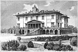 Вилла Медичи в Поджо-а-Кайано. Фототипия 1886 г.