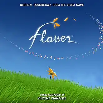 Обложка альбома Винсента Диаманте «Flower: Original Soundtrack from the Video Game» ()
