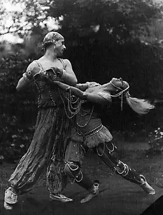 Михаил Фокин и Вера Фокина, 1914