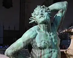 Сатир. Деталь фонтана. Скульптор Джамболонья. Бронза