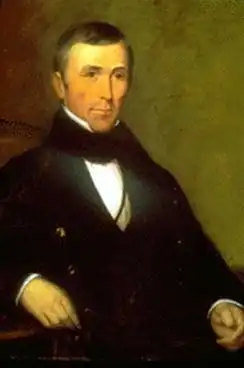 Посмертный портрет Рэтлиффа Буна, Джеймс Форбс, около 1870 года