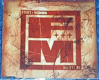 Обложка сингла Fort Minor, Эрика Бобо и Styles of Beyond «Believe Me» ()