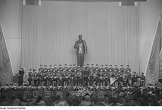 Выступление в Лейпциге (ГДР), 1952 год