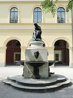 Фонтан нимфы. 1853. Хофгартен, Мюнхен