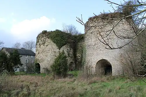 Развалины средневекового шато