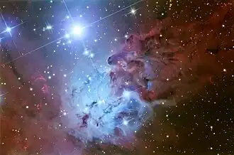 Туманность Лисий мех в 2009 году по данным наблюдений Mount Lemmon SkyCenter