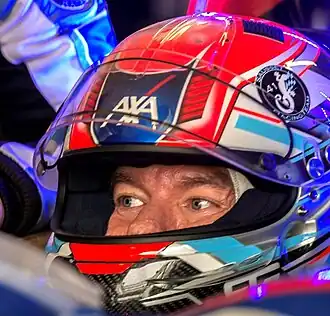 Соссе в кокпите машины 5 июня 2016 года