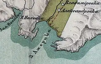 Посёлок Находка: показан приблизительно в районе Лесозавода