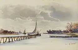 Франсуа Орлеанский, принц де Жуанвиль. На Амстеле (XIX век)