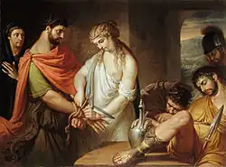 Спасение Аристомена из плена