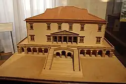 Модель виллы по проекту Джулиано да Сангалло