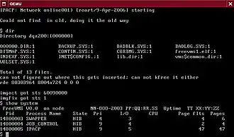 Запуск FreeVMS в эмуляторе Qemu
