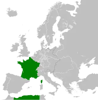 Вторая империя в 1862 году