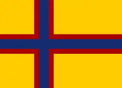 Флаг Северной Фризии (альтернативный)