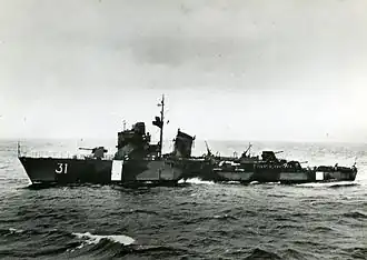 HMS Munin в 1944 году