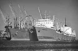 Плавбаза «Фридерик Шопен», 1986