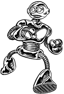 Фуджитоид в комиксе Teenage Mutant Ninja Turtles #5 (Октябрь, 1985)Художники — Кевин Истмен и Питер Лэрд.