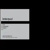 Обложка альбома Interpol «Fukd ID #3» (2000)