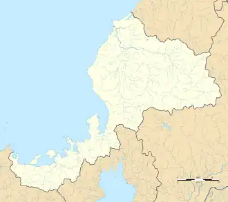 Кацуяма на карте