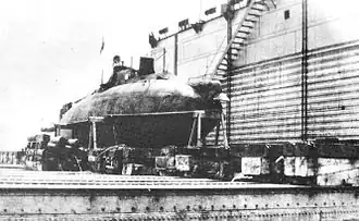 «Сом» в плавучем доке