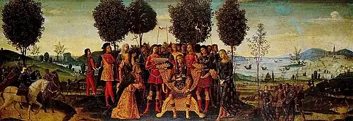 Бернардино Фунгаи. Великодушие Сципиона Африканского