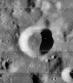 Снимок зонда Lunar Orbiter - IV.