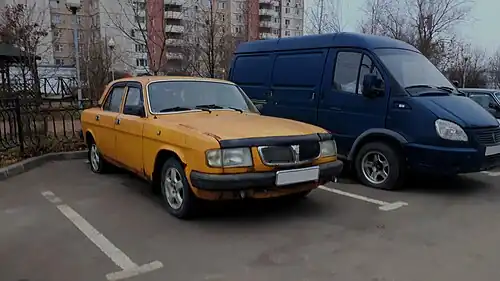 ГАЗ-3110, ранее работавшее в такси.