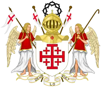Герб Ордена Святого Гроба Господнего Иерусалимского
