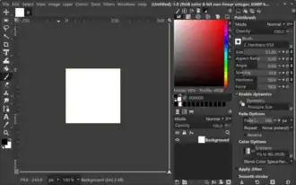 Скриншот программы GIMP