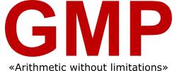 Логотип программы GNU Multiple-Precision Library