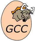 Логотип программы GNU Compiler Collection