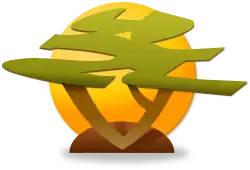 Стилизованная графика дерева