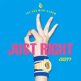 Обложка альбома GOT7 «Just Right» (2015)