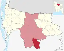 Гаффаргаон на карте