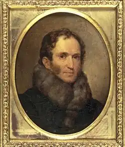 К. П. Брюллов. Портрет князя Г. И. Гагарина. 1820-е гг.