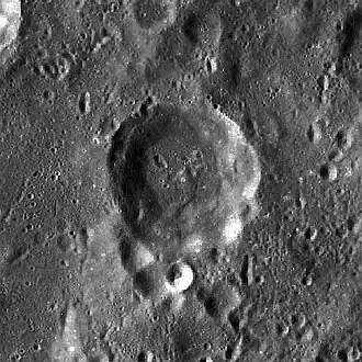 Снимок зонда Lunar Reconnaissance Orbiter.