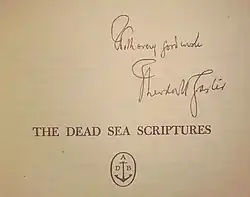 Изображение автографа