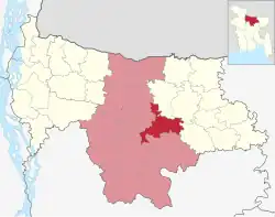 Гаурипур на карте