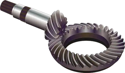 Главная передача в автомобиле с продольно расположенным двигателем