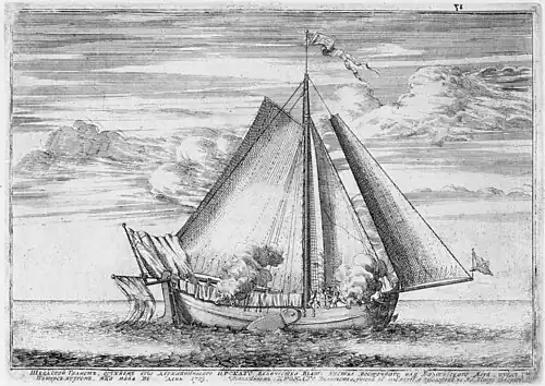 Шведский галеот «Гедан». 1703