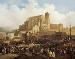 «Village Bullfight (Коррида)» (1838)