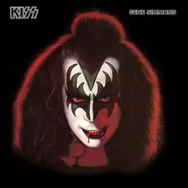 Обложка альбома Джина Симмонса «Gene Simmons» (1978)