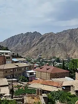 Вид на часть города