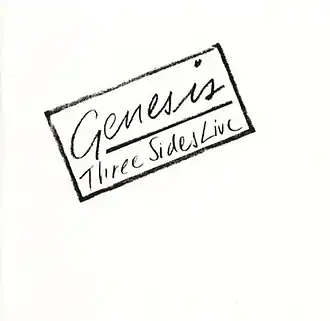 Обложка альбома Genesis «Three Sides Live» (1982)