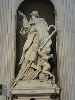 П. Пюже. Блаженный  Алессандро Саули. 1668