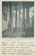 Парадная лестница палаццо. Открытка 1901 г.