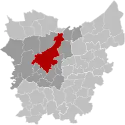 Расположение муниципалитета на карте провинции