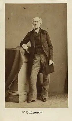 Джордж Джон Саквилл-Уэст, 5-й граф де ла Варр (1860 год)